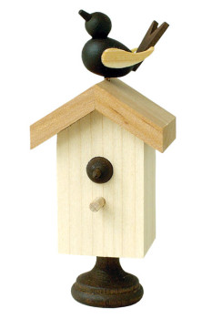 Starhaus mit Singvogel, natur