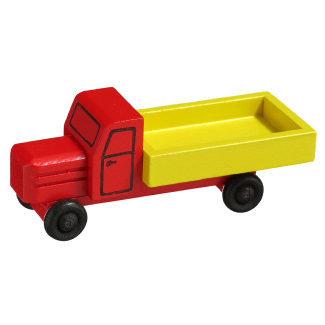 Miniatur LKW Holzspielzeug Kasten